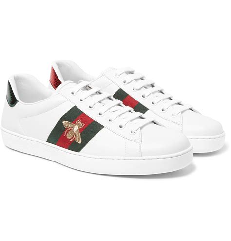 gucci all white sneakers|white Gucci sneakers for men.